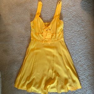 Yellow dress